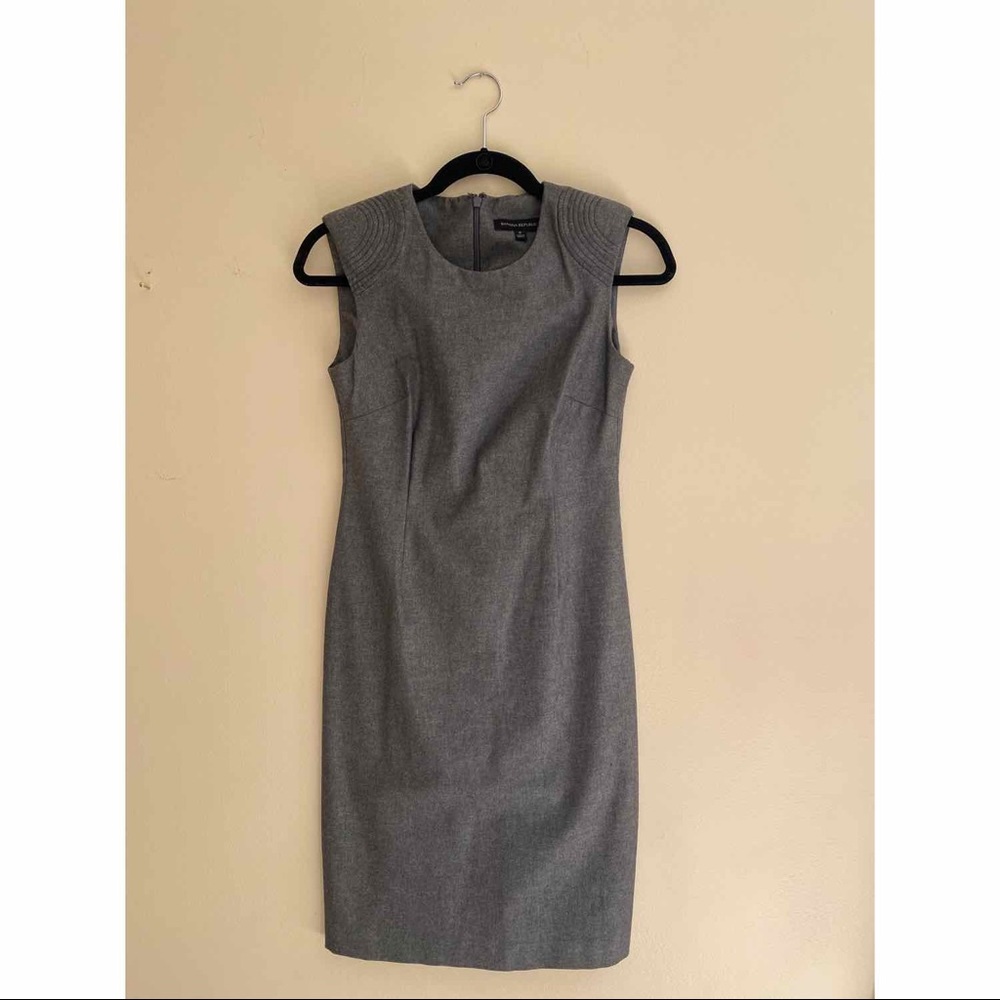 Banana Republic Charcoal Midi Dress